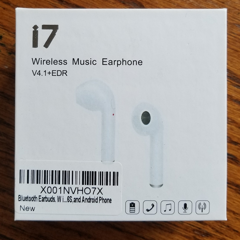 Bluetooth i7 Wireless music earphone